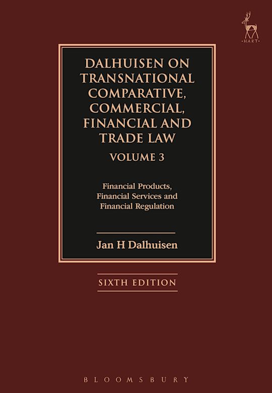 Dalhuisen on Transnational Comparative, Commercial, Financial and Trade Law Volume 3 cover