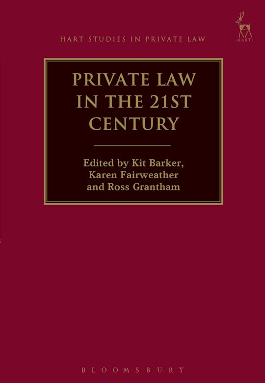 Private Law in the 21st Century cover
