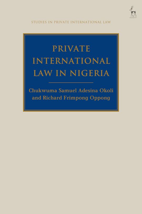 Private International Law in Nigeria cover