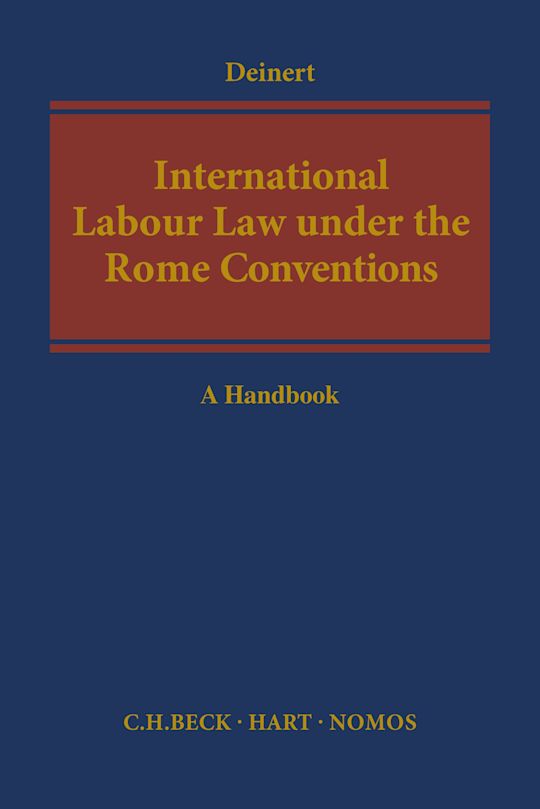 International Labour Law under the Rome Conventions cover