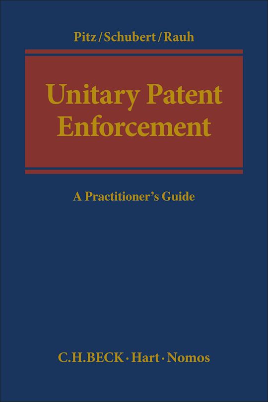 Unitary Patent Enforcement cover