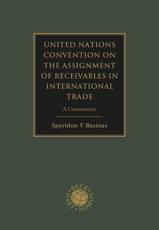 United Nations Convention on the Assignment of Receivables in International Trade cover