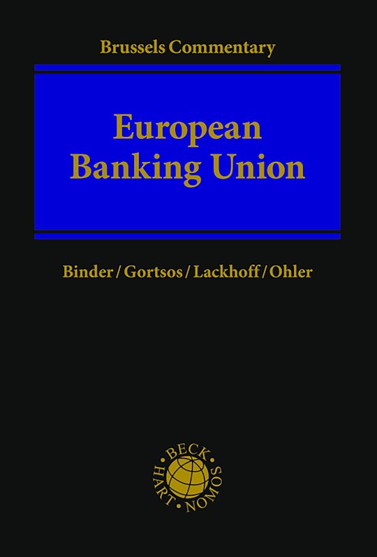 European Banking Union: : Jens-Hinrich Binder: Nomos/Hart