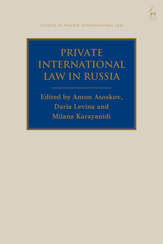Private International Law in Russia cover