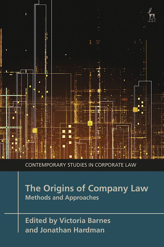 The Origins of Company Law cover