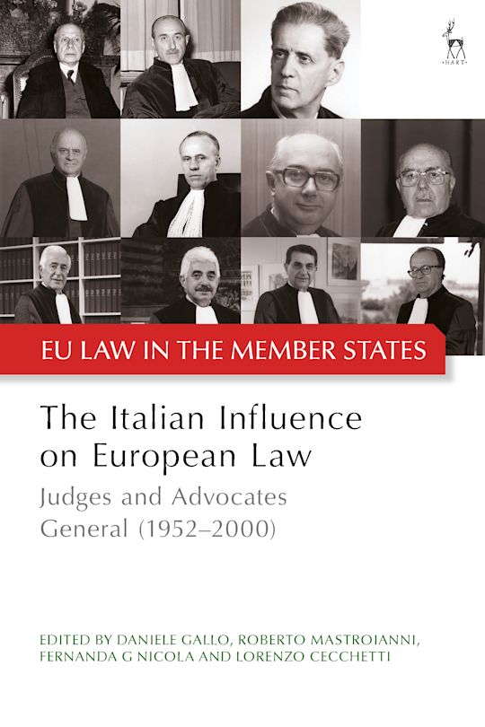 The Italian Influence on European Law cover