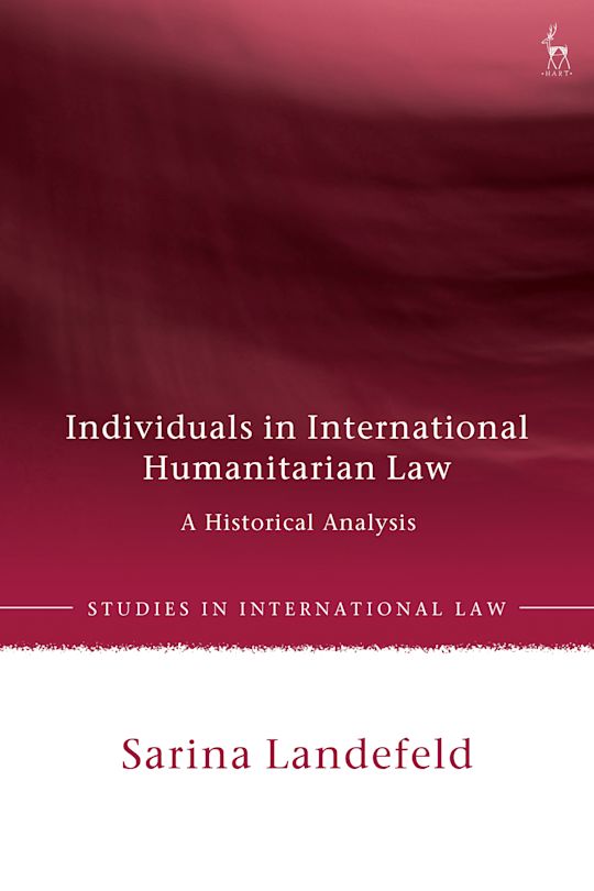 Individuals in International Humanitarian Law cover