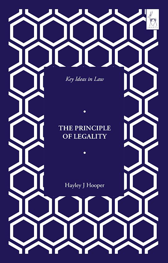 Key Ideas in Law: The Principle of Legality cover