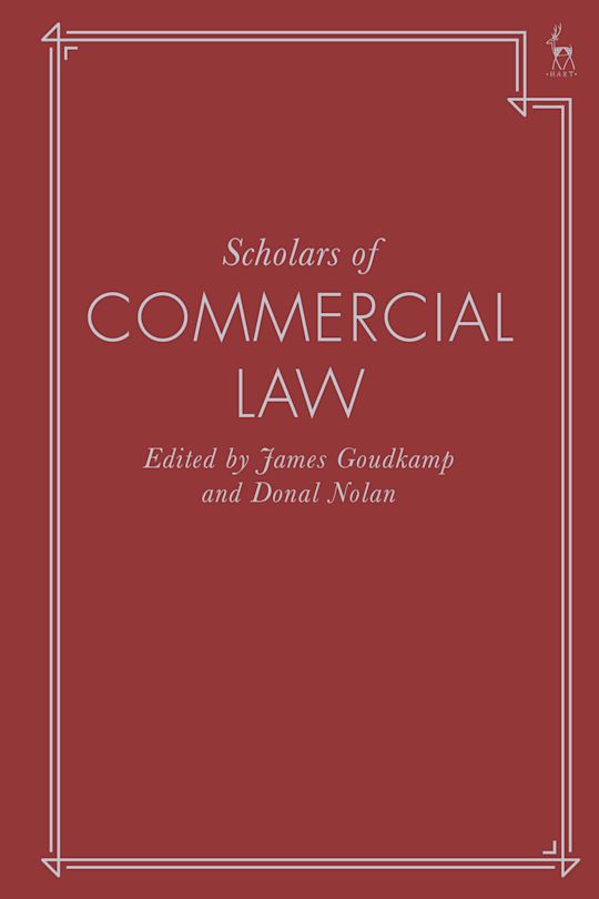 Scholars of Commercial Law cover