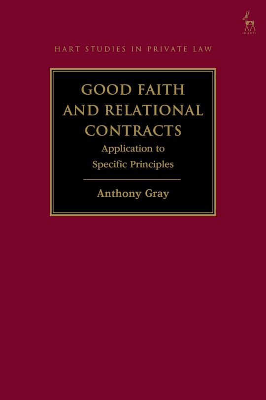 Good Faith and Relational Contracts, Volume 2 cover