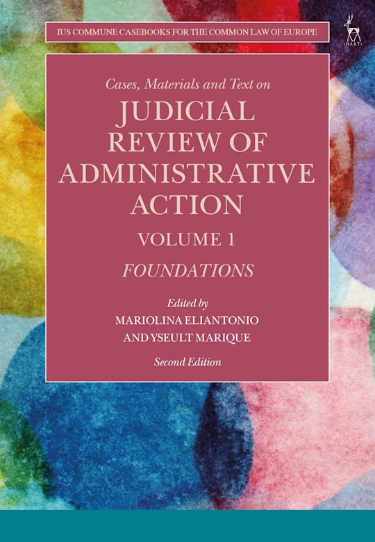 Cases, Materials and Text on Judicial Review of Administrative Action, Volume 1 cover