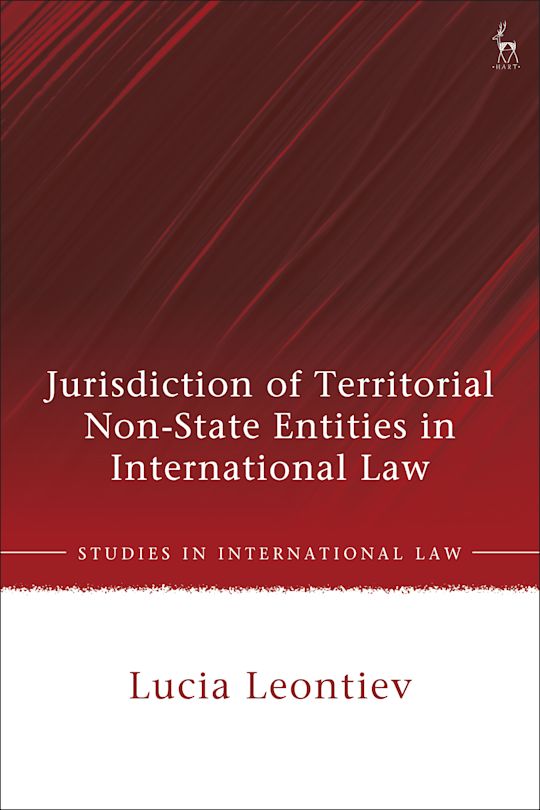 Jurisdiction of Territorial Non-State Entities in International Law cover