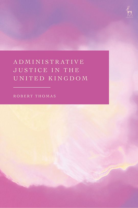 Administrative Justice in the United Kingdom cover