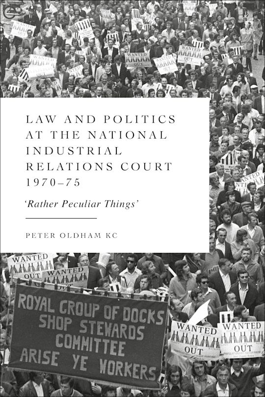 Law and Politics at the National Industrial Relations Court 1970-75 cover