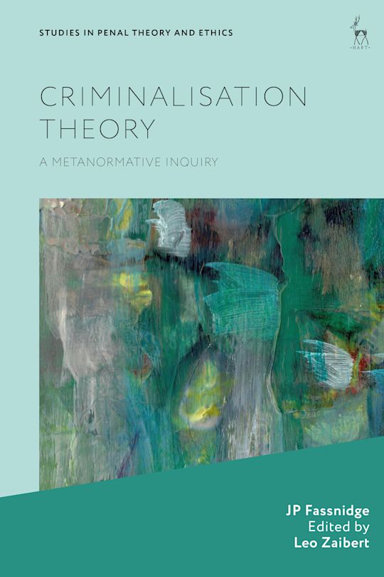 Criminalisation Theory cover