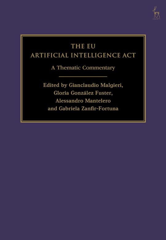 The EU Artificial Intelligence Act cover