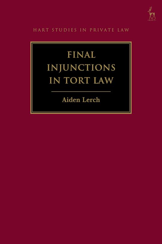 Final Injunctions in Tort Law cover