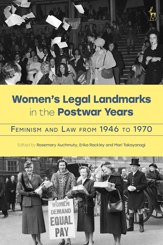 Women’s Legal Landmarks in the Postwar Years cover