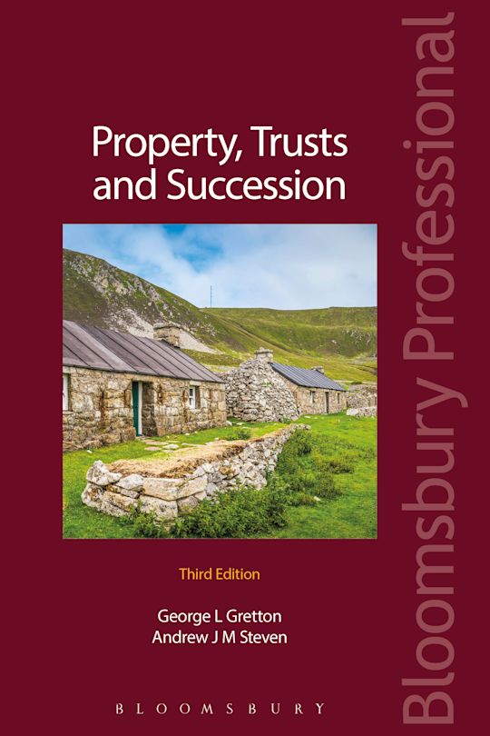 Property, Trusts and Succession cover