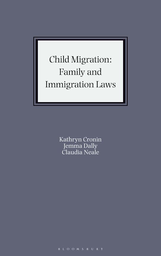 Child Migration: Family and Immigration Laws cover