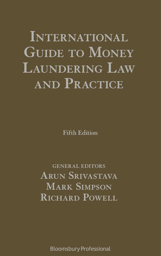 International Guide to Money Laundering Law and Practice cover