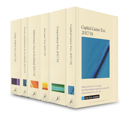 Scottish Core Tax Annuals 2017/18 Set cover