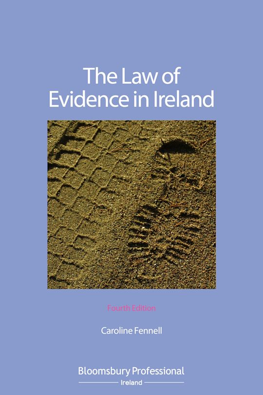 The Law of Evidence in Ireland cover