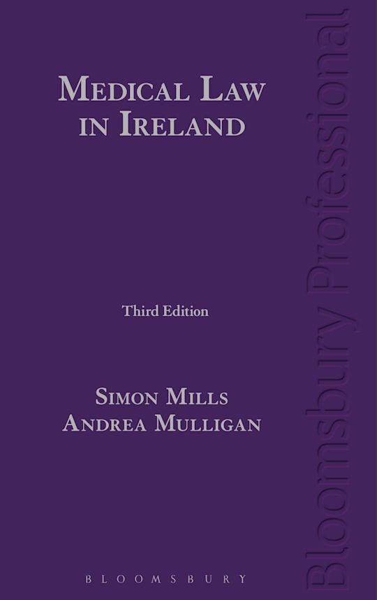 Medical Law in Ireland cover