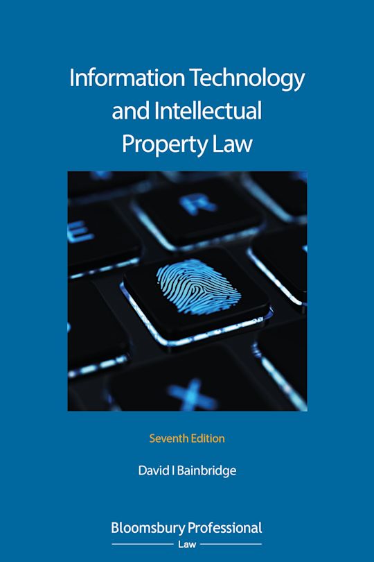 Information Technology and Intellectual Property Law cover