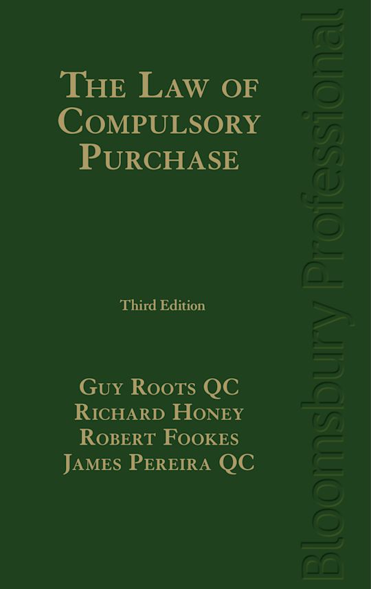The Law of Compulsory Purchase cover