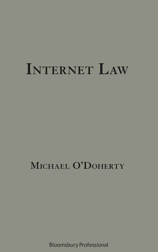Internet Law cover