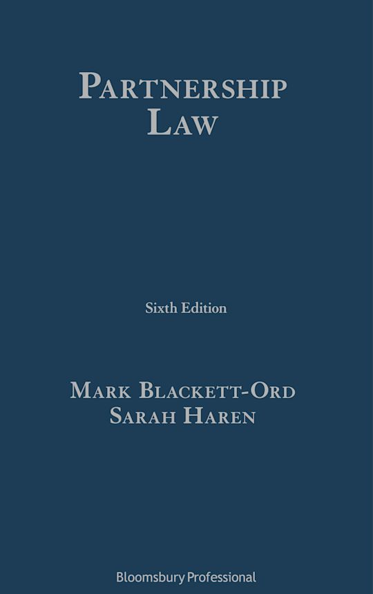 Partnership Law cover