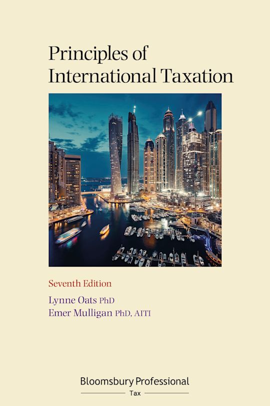 Principles of International Taxation cover