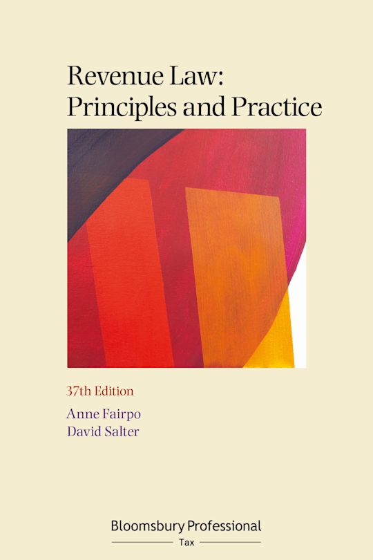 Revenue Law: Principles and Practice cover