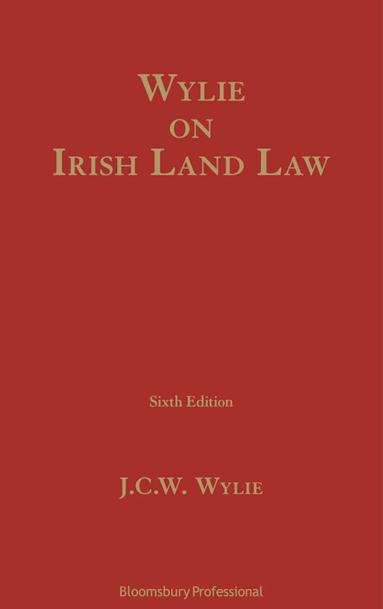 Wylie on Irish Land Law cover