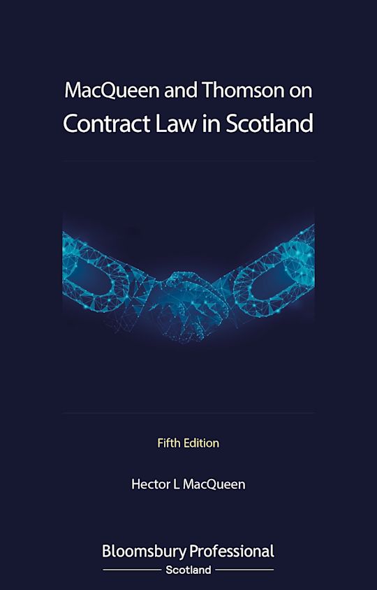 MacQueen and Thomson Contract Law in Scotland cover