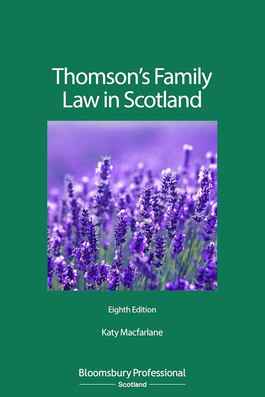 Thomson's Family Law in Scotland cover