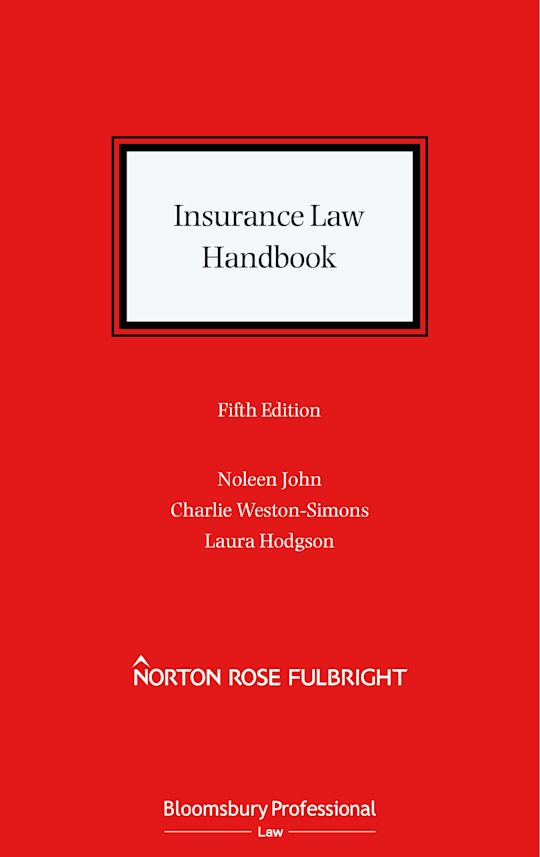 Insurance Law Handbook cover