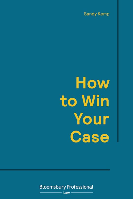 How to Win Your Case cover