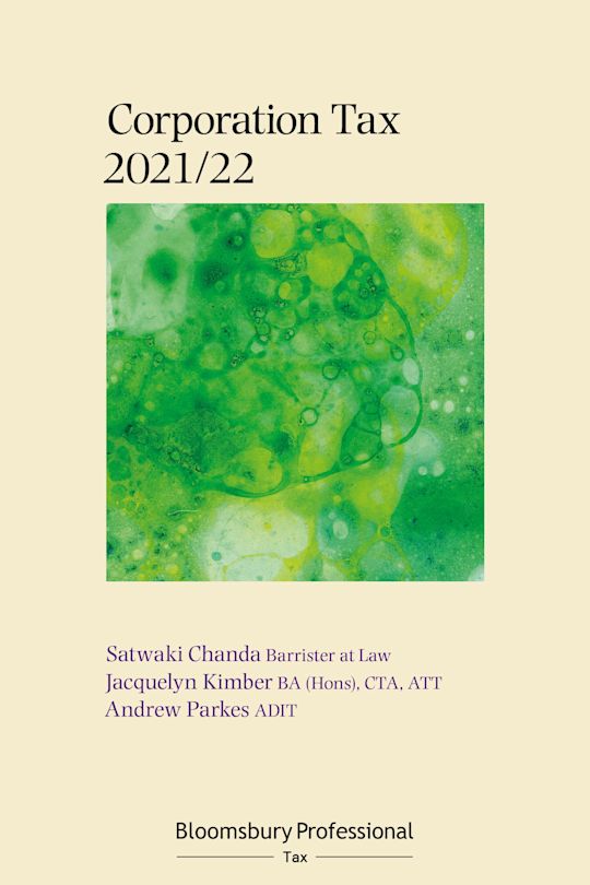 Bloomsbury Professional Corporation Tax 2021/22 cover