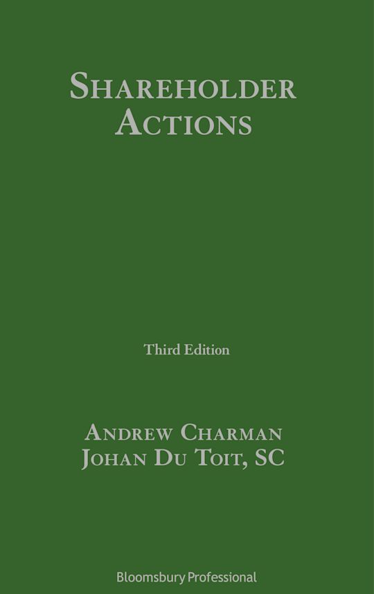 Shareholder Actions cover