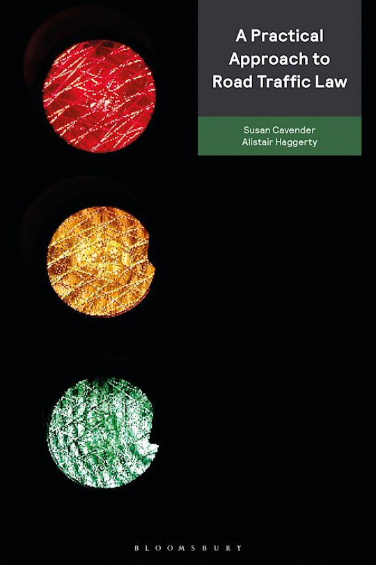 A Practical Approach to Road Traffic Law cover