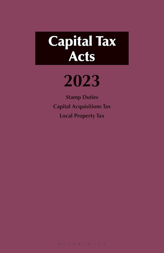 Capital Tax Acts 2023 cover