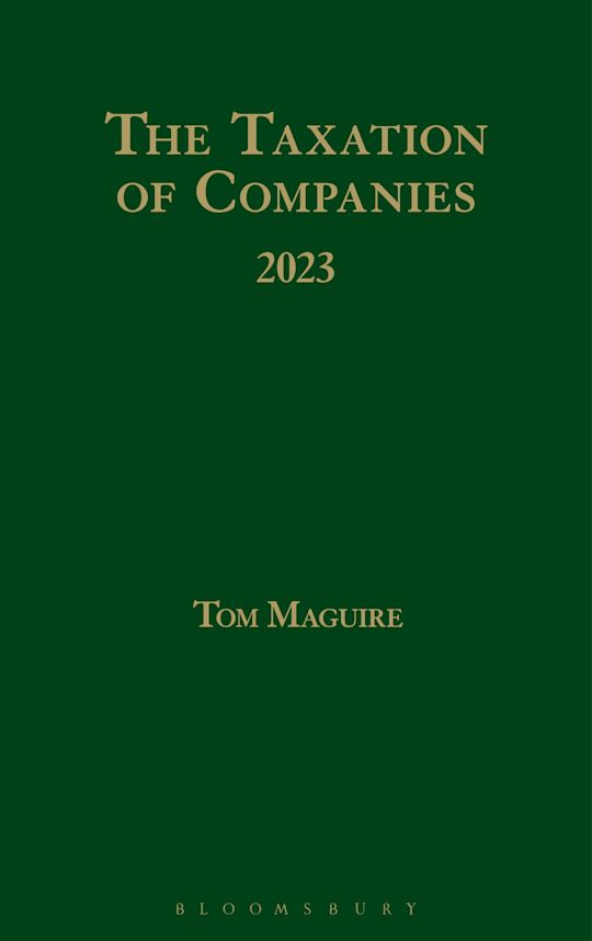 The Taxation of Companies 2023 cover