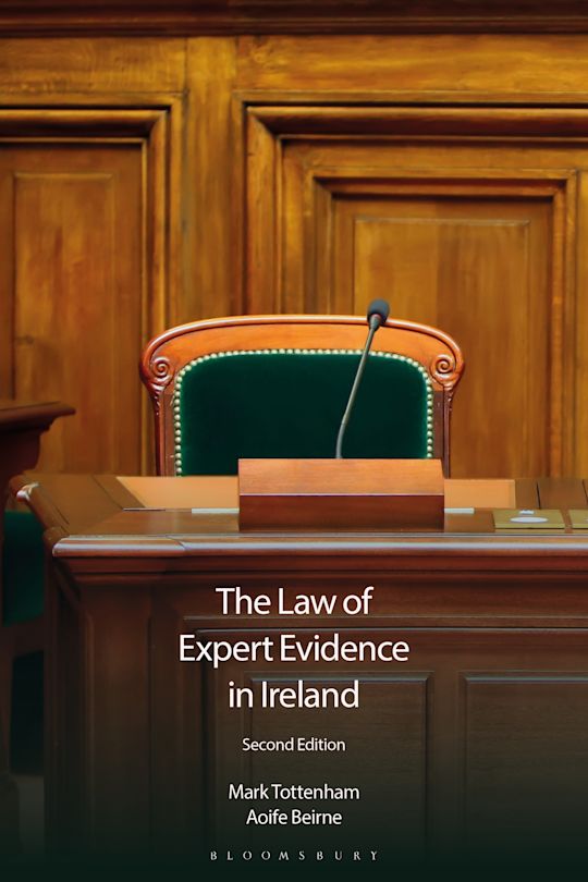 The Law of Expert Evidence in Ireland cover