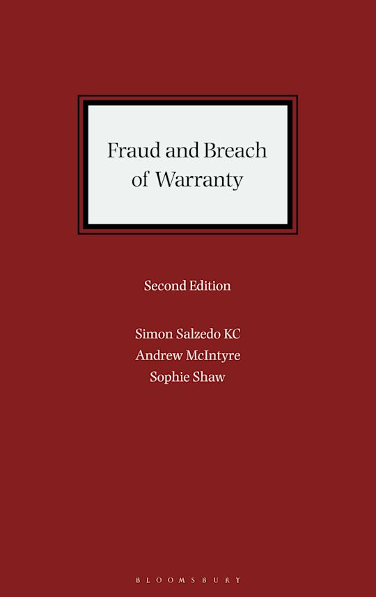 Fraud and Breach of Warranty cover