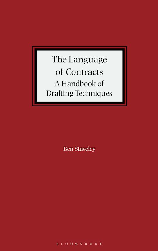 The Language of Contracts cover