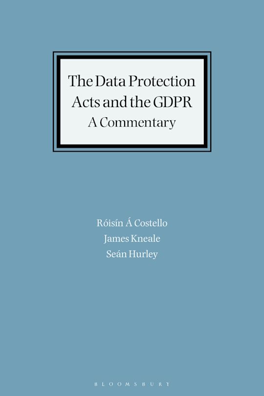 The Data Protection Acts and the GDPR cover