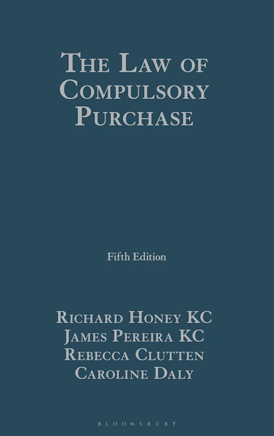 The Law of Compulsory Purchase cover