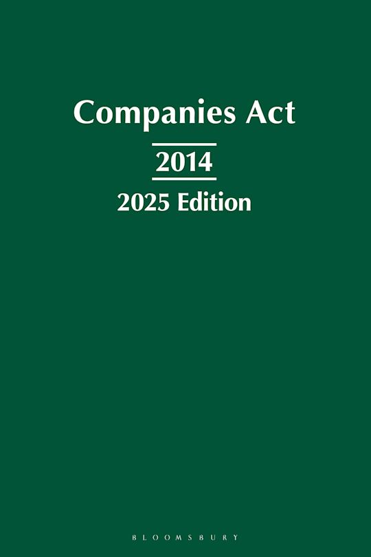 Companies Act 2014: 2025 Edition cover